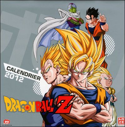 goodie - Calendrier - Dragon Ball Z - 2012