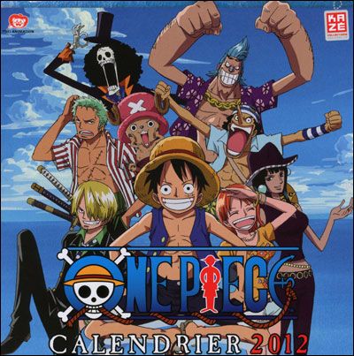Manga - Manhwa - Calendrier - One Piece - 2012