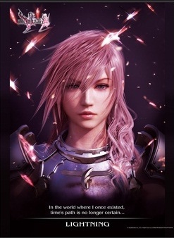 Manga - Final Fantasy XIII-2 - Poster Portrait De Lightning