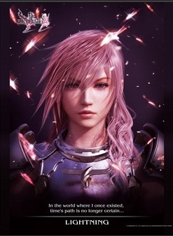 goodie - Final Fantasy XIII-2 - Poster Portrait De Lightning