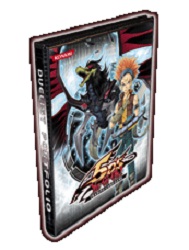 Mangas - Yu-Gi-Oh ! - Portfolio Duelliste Crow & Dragon Ailes Sombres