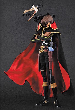 ALBATOR 84 figurine R.A.H. Medicom Captain Harlock