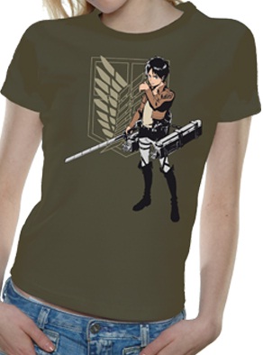 Manga - Manhwa - L'Attaque Des Titans - T-shirt Flap - Nekowear
