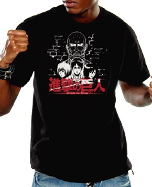 Manga - Manhwa - L'Attaque Des Titans - T-shirt Titan-Face - Nekowear