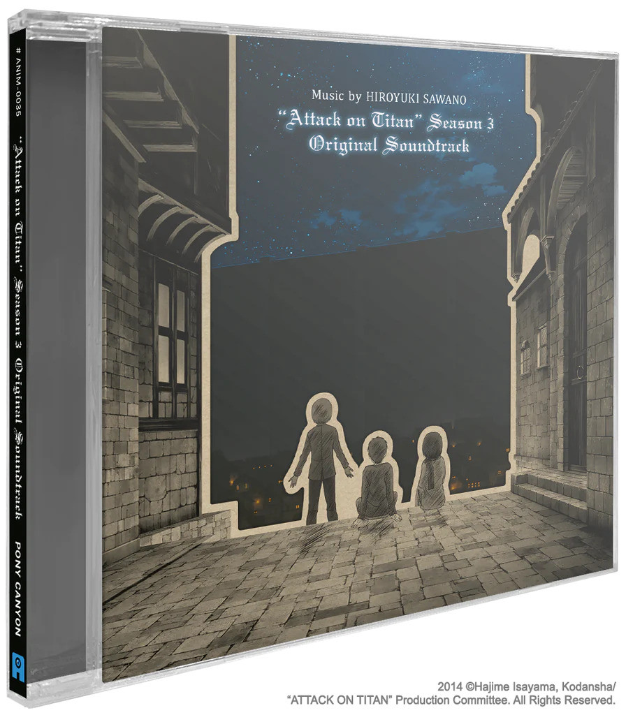 Manga - Manhwa - L'Attaque des Titans Bande Originale Saison 3 - CD