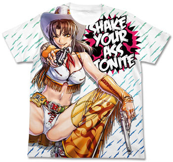 goodie - Black Lagoon - T-shirt Revy Ver. Cowgirl - Cospa