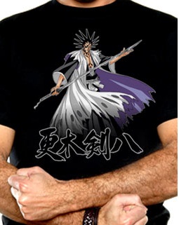 manga - Bleach - T-shirt Kenpachi - Nekowear