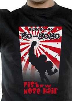 manga - Bobobo-bo Bo-bobo - T-shirt Star - Nekowear