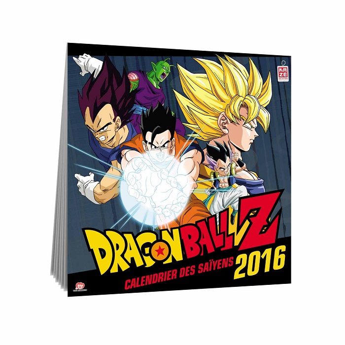 goodie - Calendrier - Dragon Ball Z - 2016 - Kazé
