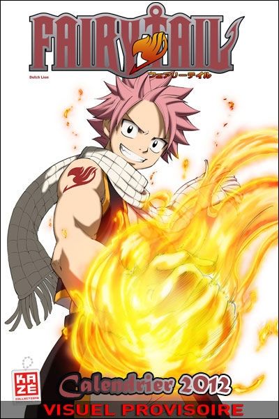 Manga - Manhwa - Calendrier - Fairy Tail - 2012