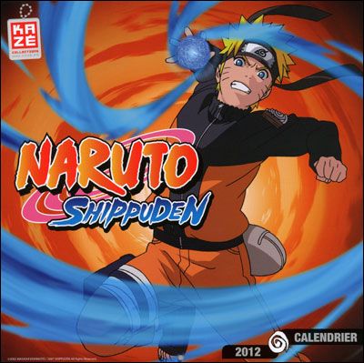 Manga - Manhwa - Calendrier - Naruto Shippuden - 2012