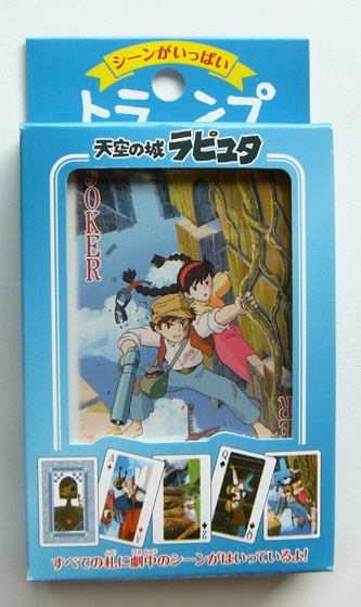 Manga - Manhwa - Le Château Dans Le Ciel - Jeu De 54 Cartes - Ensky