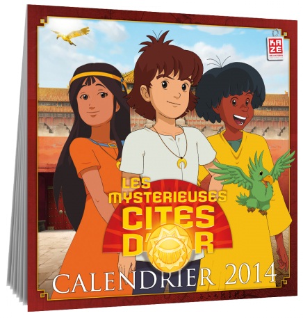 goodie - Calendrier - Les Mystérieuses Cités D'Or - 2014
