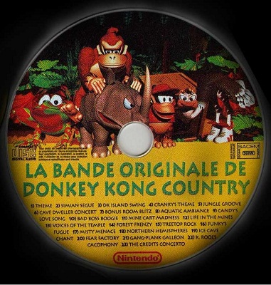 goodie - Donkey Kong Country - CD Bande Originale - Nintendo