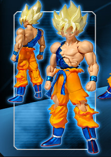 goodie - Dragon Ball Z - Shodo Ultimate Spark - Son Goku SSJ - Bandai