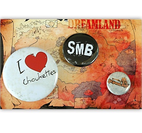 goodie - Dreamland - Badges Lot Dreamland - Dreamland Shop