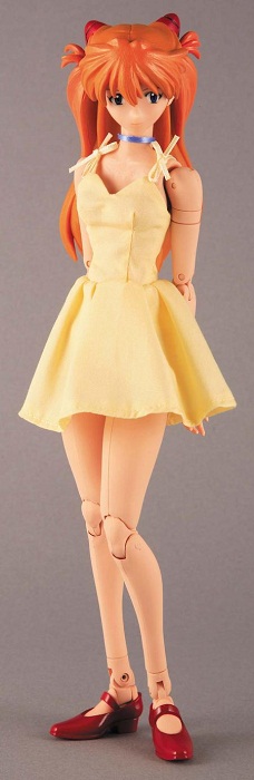 Mangas - Asuka Langley - Real Action Heroes Ver. Yellow Dress