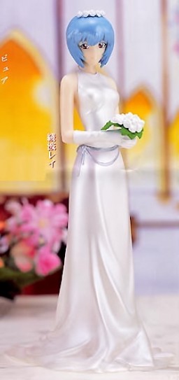 Mangas - Rei Ayanami - EX Figure Ver. White Wedding - SEGA