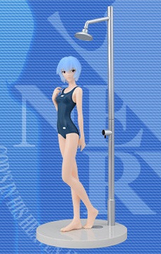 Mangas - Rei Ayanami - PM Figure Ver. Shower 1.5 - SEGA
