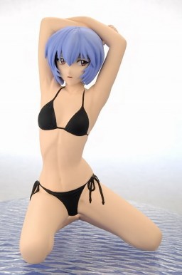 Rei Ayanami - Ver. Swimsuit Black 1 - Aizu Project