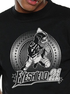 Eyeshield 21 - T-shirt Eyeshield 21 Noir - Nekowear