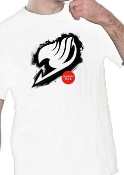Manga - Manhwa - Fairy Tail - T-shirt Logo Blanc - Nekowear