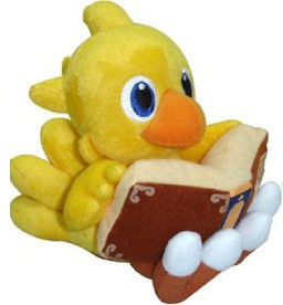 manga - Final Fantasy - Peluche Chocobo Ver. Magic Book - Square Enix