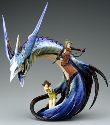 goodie - Quistis Trepe & Selphie Tilmitt & Leviathan - Résine - Kotobukiya