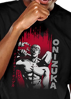 manga - GTO - T-shirt Battle Noir - Nekowear