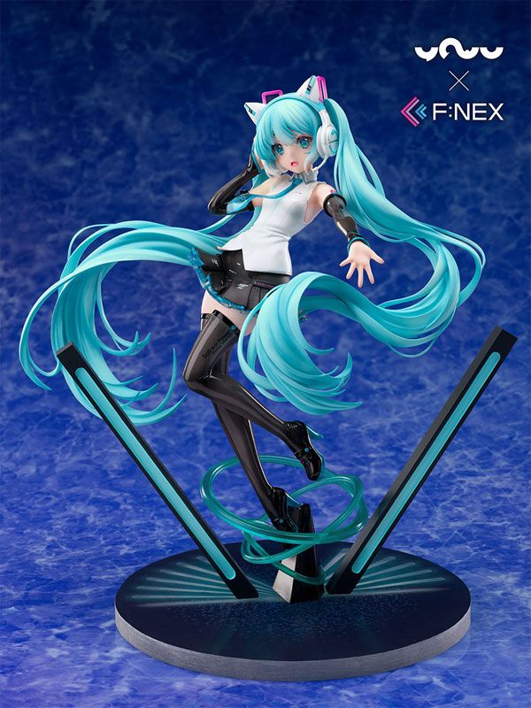 goodie - Hatsune Miku - F:Nex Ver. Cat Ear Headphone - FuRyu