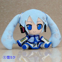 manga - Miku Hatsune - Plush Strap Ver. Snow - Gift