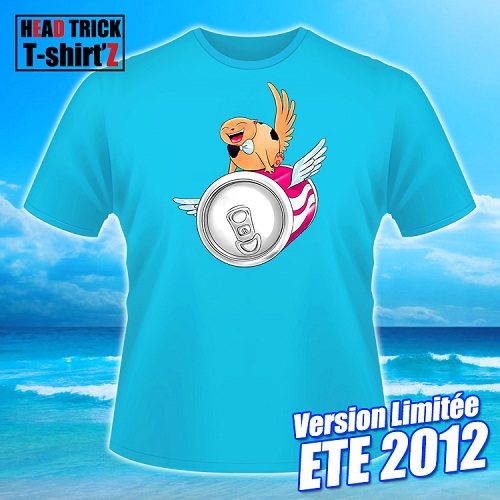 goodie - Head Trick - T-shirt Bleu Bobo'z Eté 2012 Garçon