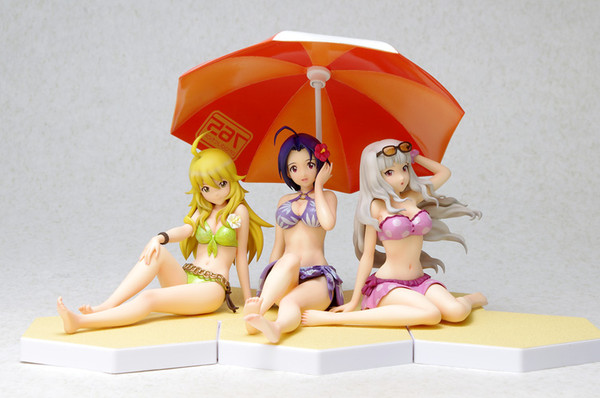 goodie - Azusa Miura, Miki Hoshii & Takane Shijô - Beach Queens Deluxe Set