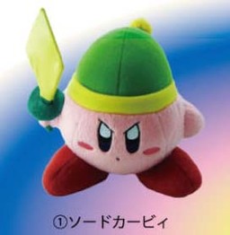 Kirby - Peluche Ver. Sword - Nintendo
