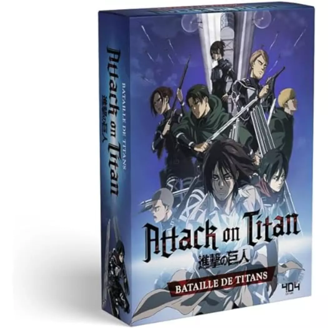 Manga - Manhwa - L'Attaque des Titans - Le jeu de cartes - Bataille de Titans - 404 Editions