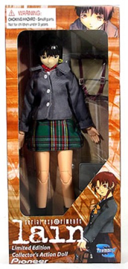 goodie - Lain Iwakura - Ver. Uniforme Scolaire - Toynami