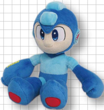 Mega Man - Peluche Mega Man S - Sanei Boeki