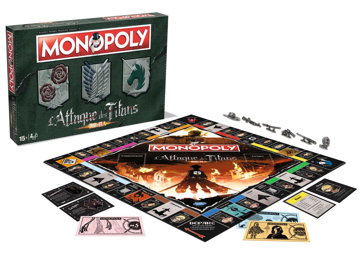 Manga - Manhwa - Monopoly L'Attaque des Titans