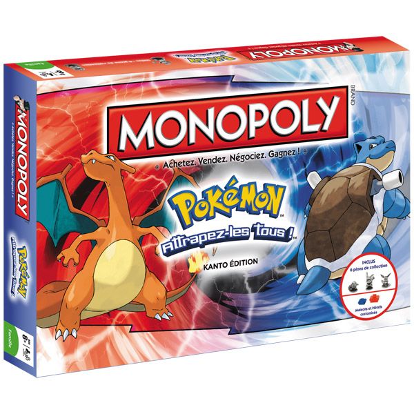 goodie - Monopoly Pokémon - Edition de Kanto