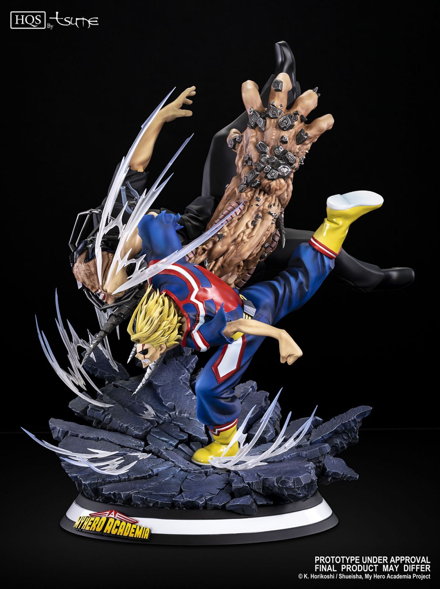 Figurine My Hero Academia All Might Vs All For One