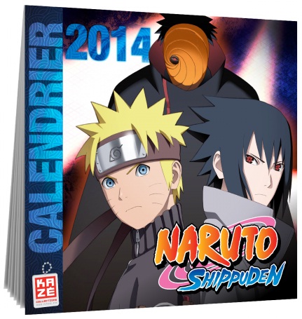 Manga - Manhwa - Calendrier - Naruto Shippuden - 2014