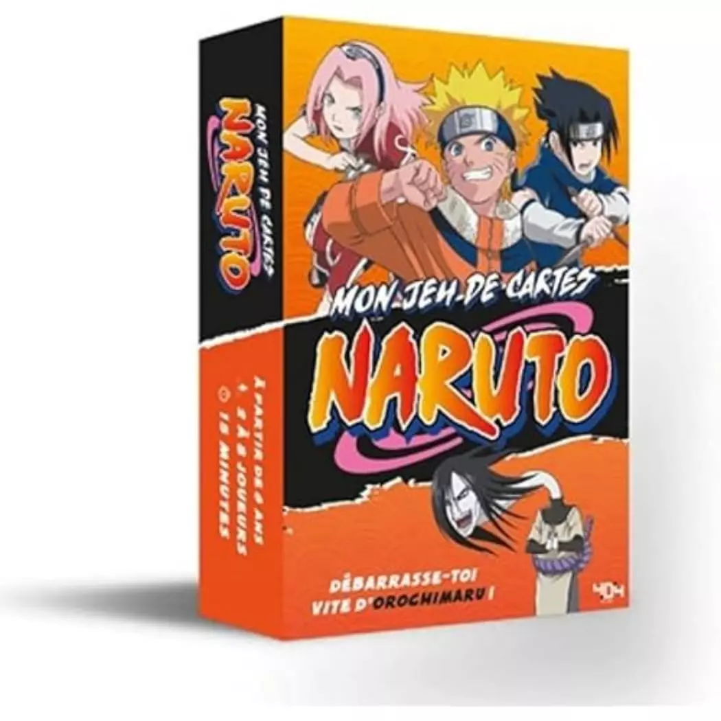 Manga - Manhwa - Naruto - Mon jeu de cartes - 404 Editions