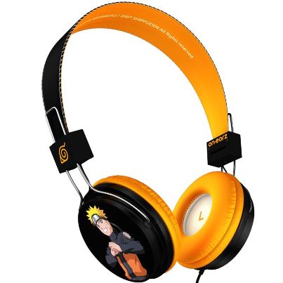 Manga - Manhwa - Naruto Shippuden - Casque Audio Noir - ON.EARZ