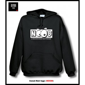 Noob - Sweat à Capuche Noir