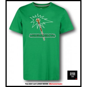 manga - Noob - T-shirt Vert Mercurocroum