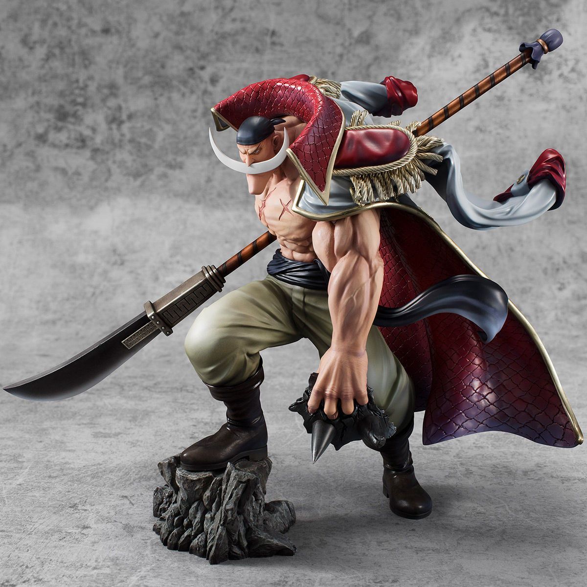 Figurine Acrylique Barbe Blanche - One Piece™ en livraison gratuite