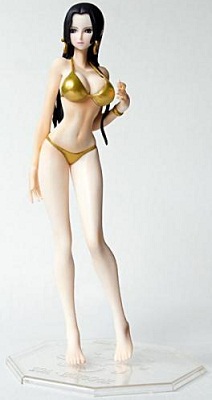 Boa Hancock - Ver. Gold Swimsuit - P.O.P Edition Limitée