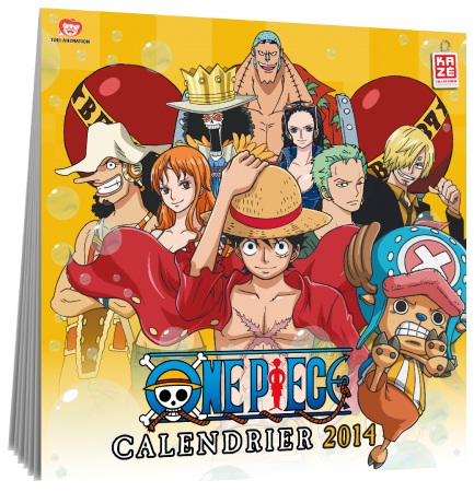 Manga - Manhwa - Calendrier - One Piece - 2014