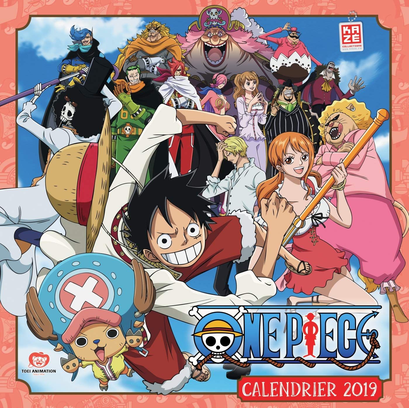 Manga - Manhwa - One Piece - Calendrier 2019 - Kazé