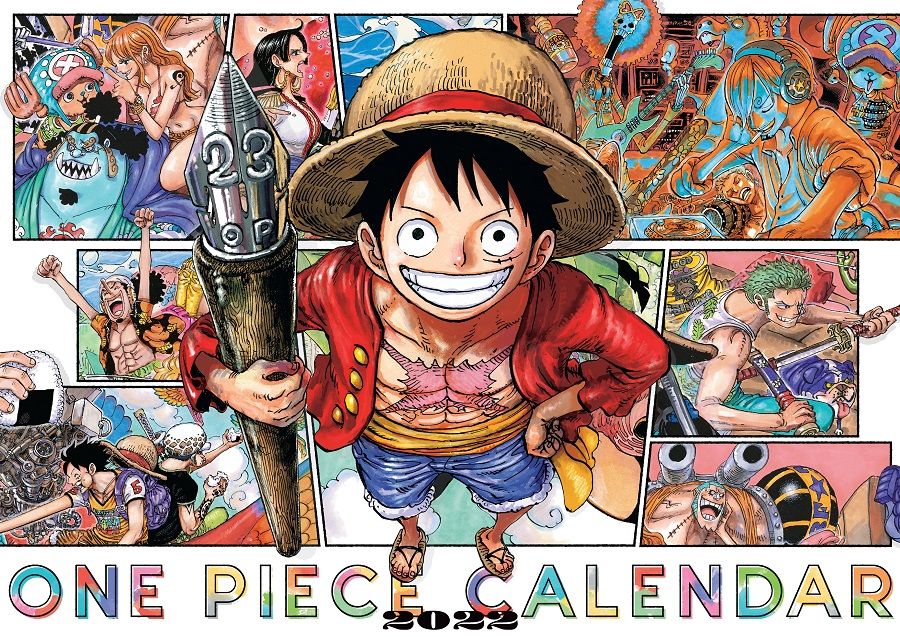Manga - Manhwa - One Piece - Calendrier 2022 - Glénat